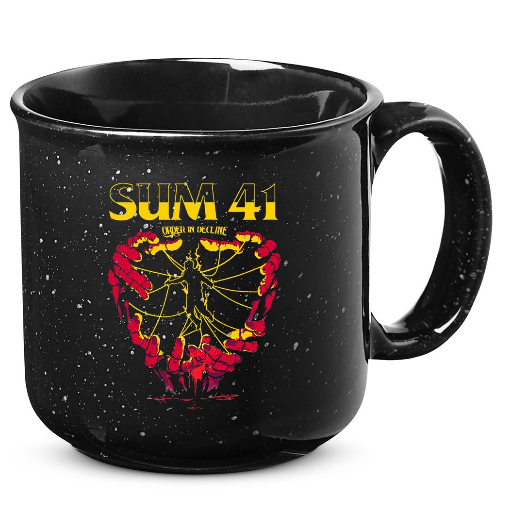 S.U.M 41 Hand Strings 15oz Campfire Ceramic Mug