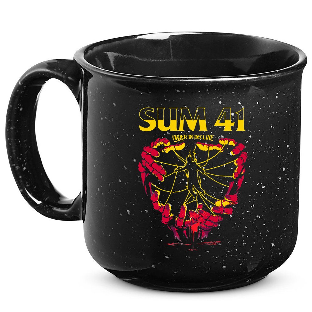 S.U.M 41 Hand Strings 15oz Campfire Ceramic Mug