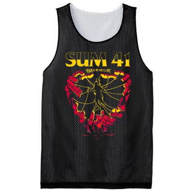 S.U.M 41 Hand Strings Mesh Reversible Basketball Jersey Tank