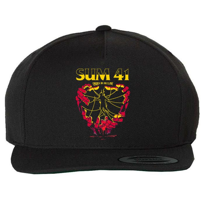 S.U.M 41 Hand Strings Wool Snapback Cap