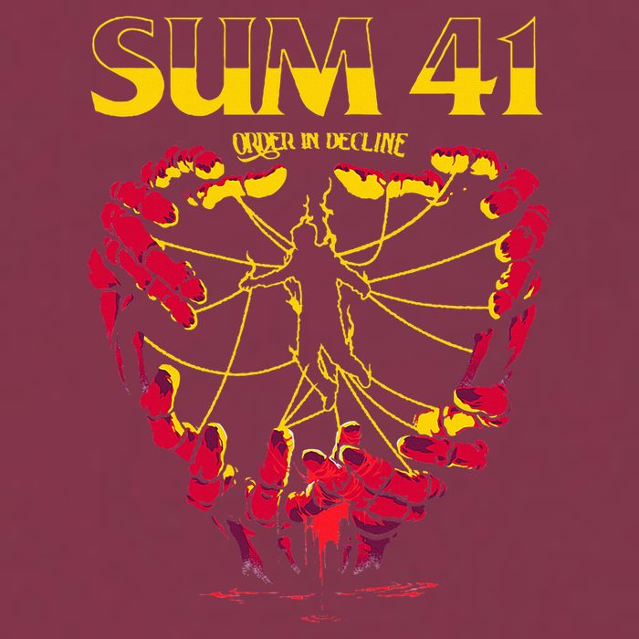 S.U.M 41 Hand Strings 16oz Travel Tumbler