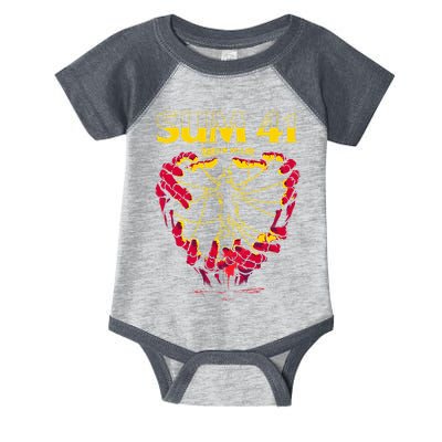 S.U.M 41 Hand Strings Infant Baby Jersey Bodysuit