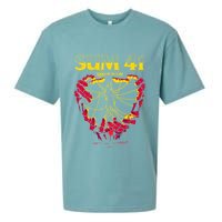 S.U.M 41 Hand Strings Sueded Cloud Jersey T-Shirt