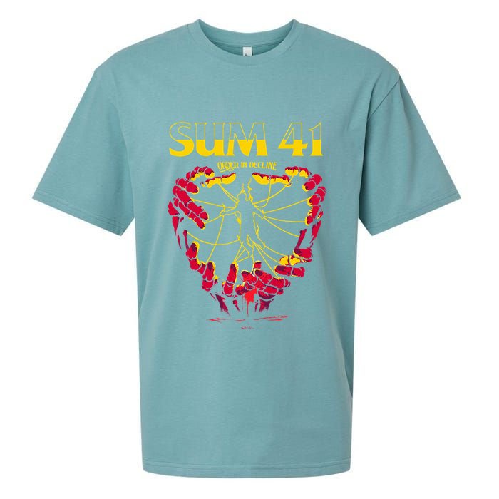S.U.M 41 Hand Strings Sueded Cloud Jersey T-Shirt
