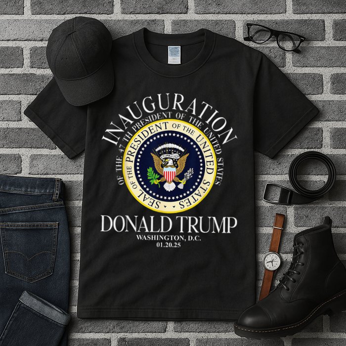 Seal 47th President Inauguration Day Donald Trump 2025 Tall T-Shirt