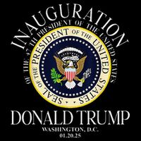 Seal 47th President Inauguration Day Donald Trump 2025 Tall T-Shirt
