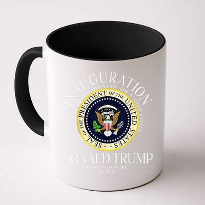 Seal 47th President Inauguration Day Donald Trump 2025 Mug