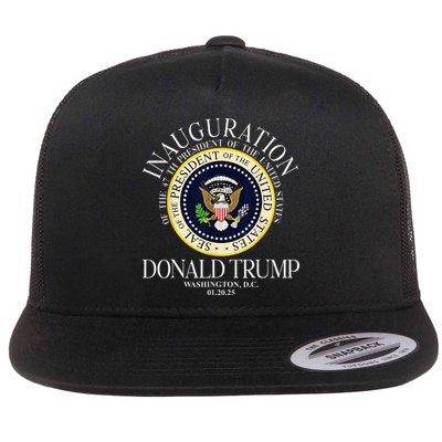 Seal 47th President Inauguration Day Donald Trump 2025 Flatbill Hat