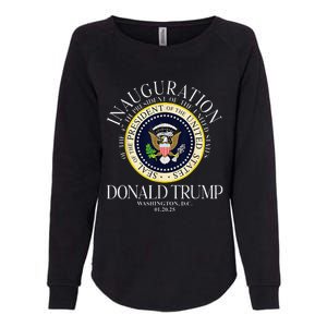 Seal 47th President Inauguration Day Donald Trump 2025 Womens California Wash Sweatshirt