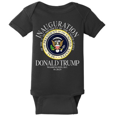 Seal 47th President Inauguration Day Donald Trump 2025 Baby Bodysuit