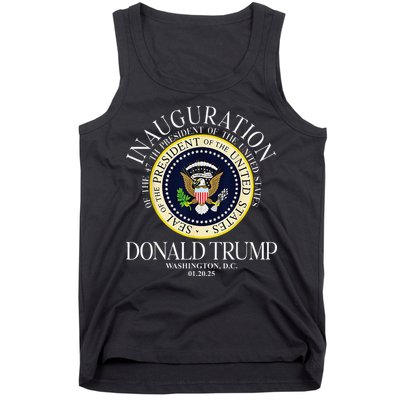 Seal 47th President Inauguration Day Donald Trump 2025 Tank Top