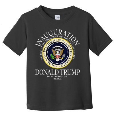 Seal 47th President Inauguration Day Donald Trump 2025 Toddler T-Shirt