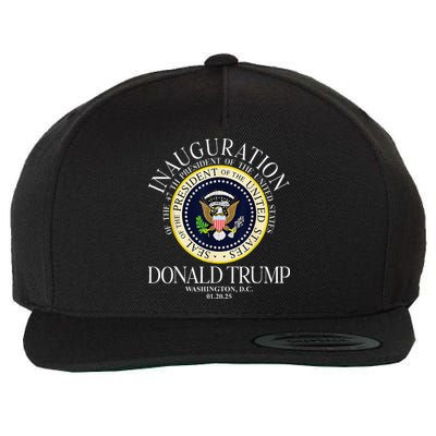 Seal 47th President Inauguration Day Donald Trump 2025 Wool Snapback Cap