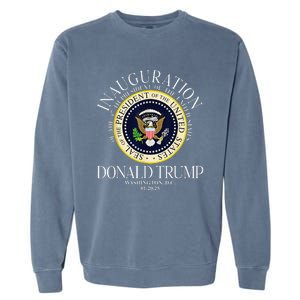 Seal 47th President Inauguration Day Donald Trump 2025 Garment-Dyed Sweatshirt