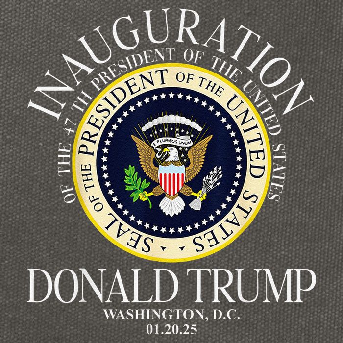 Seal 47th President Inauguration Day Donald Trump 2025 Cotton Canvas Backpack
