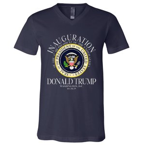 Seal 47th President Inauguration Day Donald Trump 2025 V-Neck T-Shirt