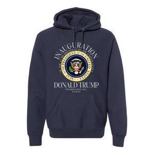 Seal 47th President Inauguration Day Donald Trump 2025 Premium Hoodie