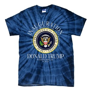 Seal 47th President Inauguration Day Donald Trump 2025 Tie-Dye T-Shirt