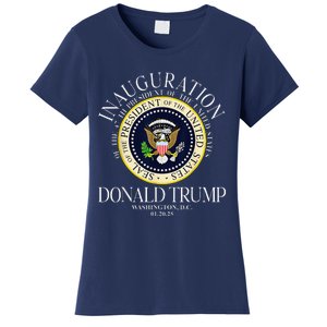 Seal 47th President Inauguration Day Donald Trump 2025 Women's T-Shirt