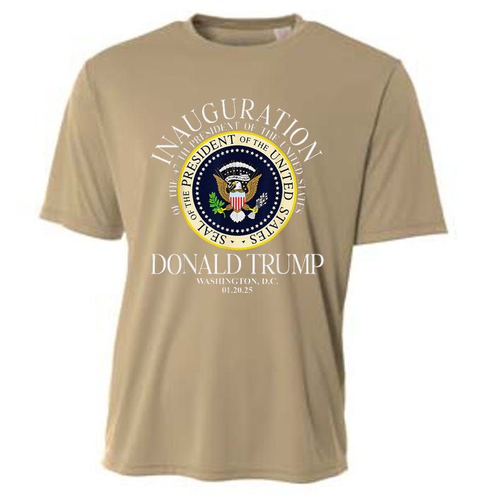 Seal 47th President Inauguration Day Donald Trump 2025 Cooling Performance Crew T-Shirt