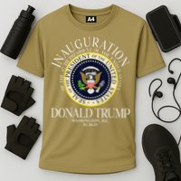 Seal 47th President Inauguration Day Donald Trump 2025 Cooling Performance Crew T-Shirt