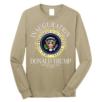 Seal 47th President Inauguration Day Donald Trump 2025 Long Sleeve Shirt