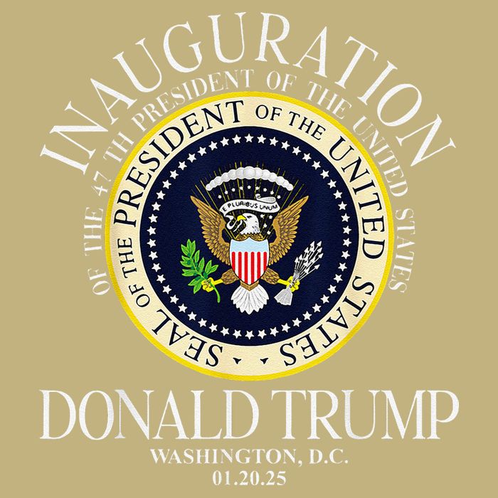 Seal 47th President Inauguration Day Donald Trump 2025 Button
