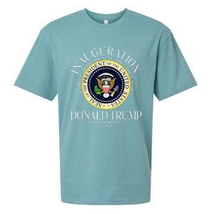 Seal 47th President Inauguration Day Donald Trump 2025 Sueded Cloud Jersey T-Shirt