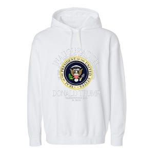 Seal 47th President Inauguration Day Donald Trump 2025 Garment-Dyed Fleece Hoodie