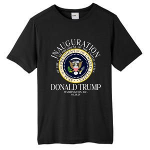 Seal 47th President Inauguration Day Donald Trump 2025 Tall Fusion ChromaSoft Performance T-Shirt