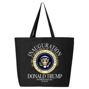 Seal 47th President Inauguration Day Donald Trump 2025 25L Jumbo Tote