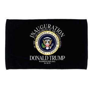 Seal 47th President Inauguration Day Donald Trump 2025 Microfiber Hand Towel