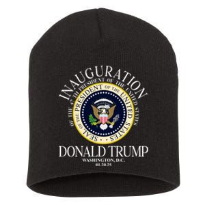 Seal 47th President Inauguration Day Donald Trump 2025 Short Acrylic Beanie