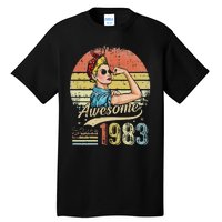 S 40 Year Old Awesome Since 1983 40th Birthday Gifts Tall T-Shirt