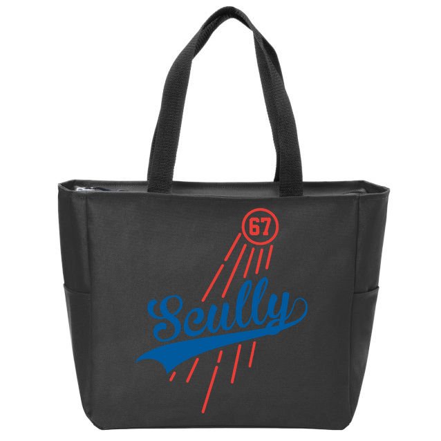 Scully 67 Baseball Zip Tote Bag