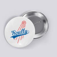 Scully 67 Baseball Button