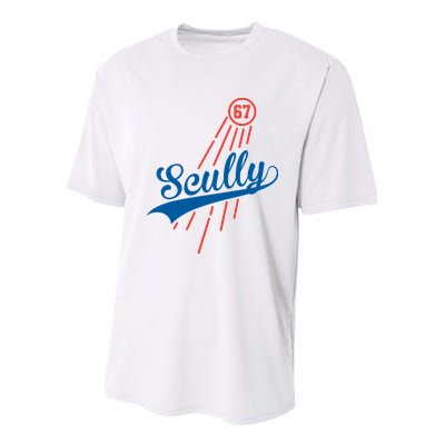 Scully 67 Baseball Youth Performance Sprint T-Shirt