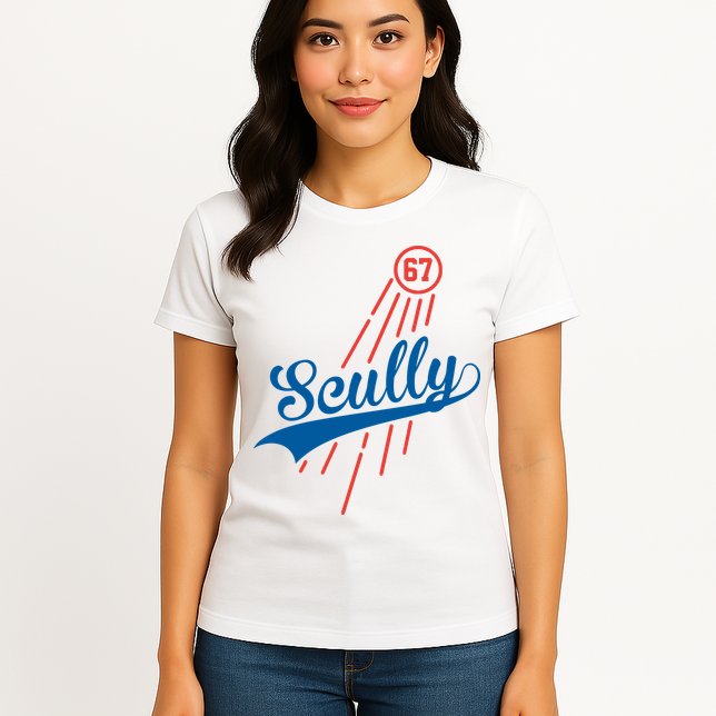 Scully 67 Baseball Womens T-Shirt
