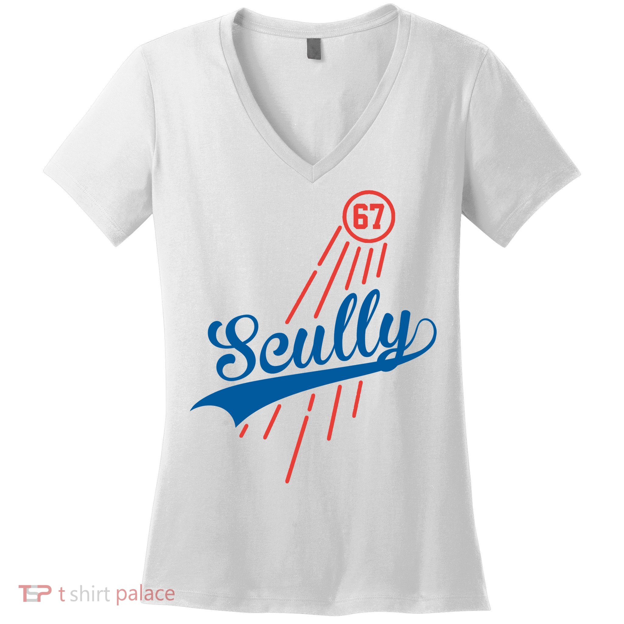 Scully 67 Baseball Women's V-Neck T-Shirt