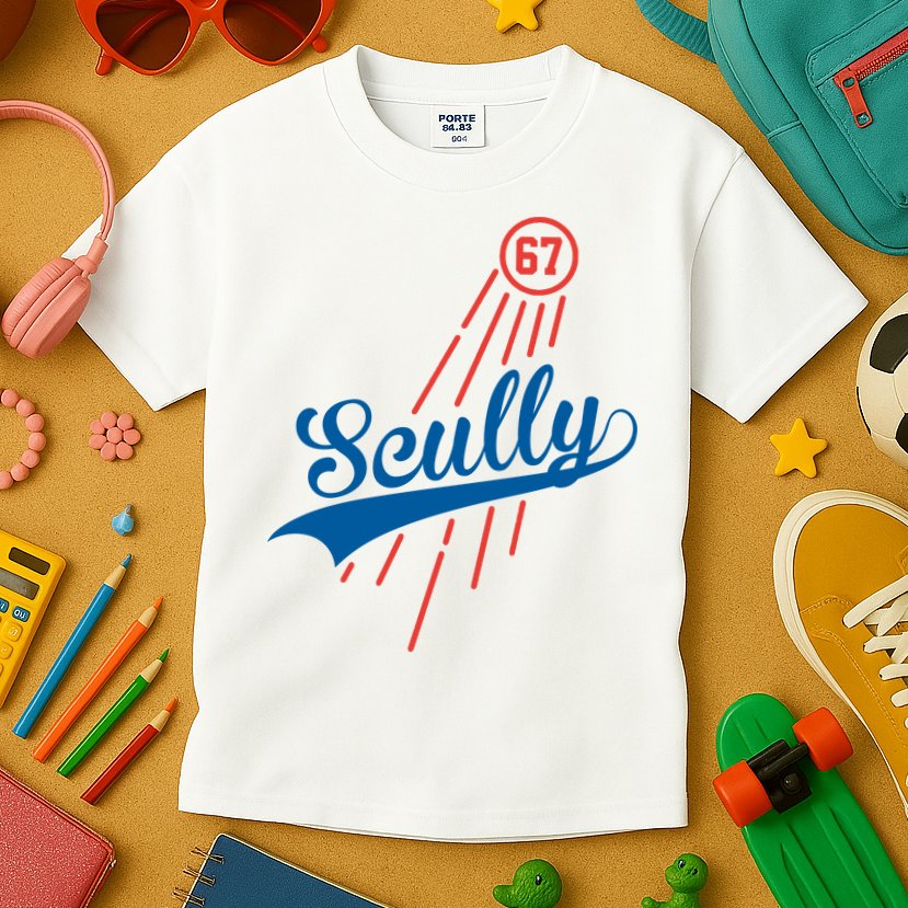 Scully 67 Baseball Kids T-Shirt