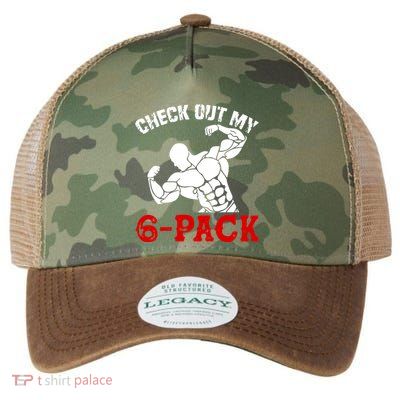 Six 6 Pack Bodybuilding Legacy Tie Dye Trucker Hat