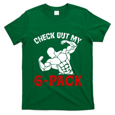 Six 6 Pack Bodybuilding T-Shirt