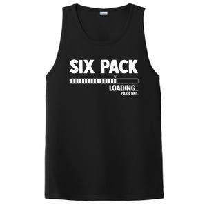 Six (6) Packs Abs Loading Please Wait Gym Exercise Workout Gift PosiCharge Competitor Tank