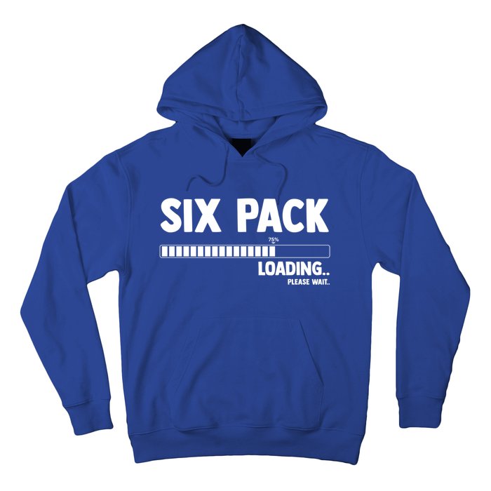 Six (6) Packs Abs Loading Please Wait Gym Exercise Workout Gift Hoodie