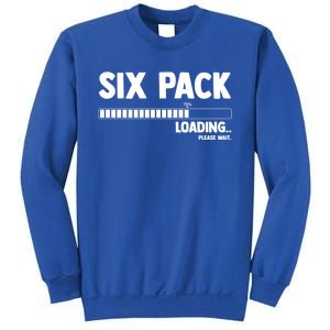 Six (6) Packs Abs Loading Please Wait Gym Exercise Workout Gift Sweatshirt