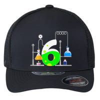 Scientist 6 Years Old 6th Birthday Experiments Science Flexfit Unipanel Trucker Cap