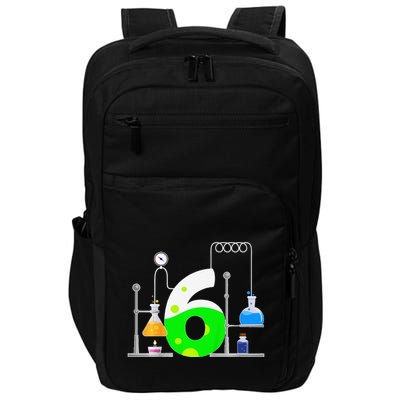 Scientist 6 Years Old 6th Birthday Experiments Science Impact Tech Backpack