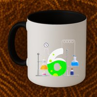 Scientist 6 Years Old 6th Birthday Experiments Science Mug