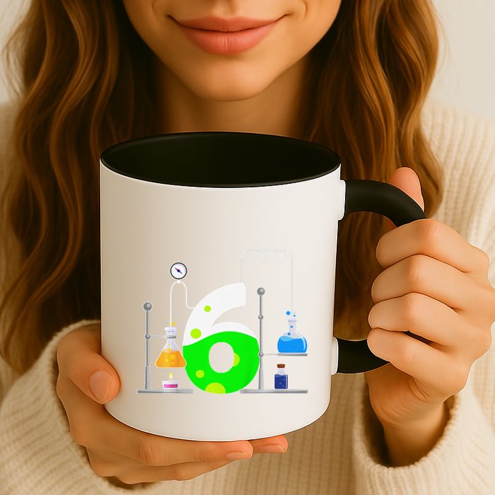 Scientist 6 Years Old 6th Birthday Experiments Science Mug
