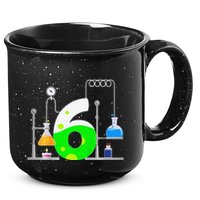 Scientist 6 Years Old 6th Birthday Experiments Science 15oz Campfire Ceramic Mug